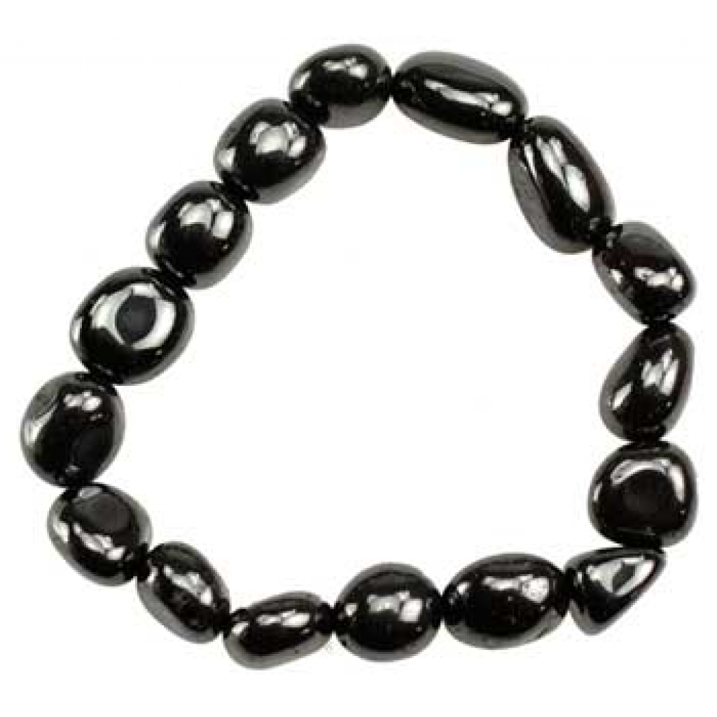 Hematite Gemstone Bracelet: Elegant Focus for Energy and Meditation