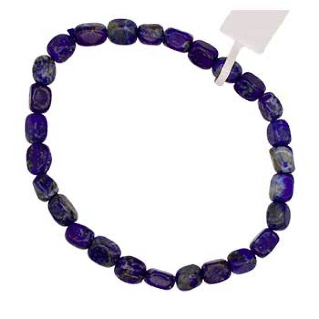 Premium Lapis Lazuli Nugget Bracelet for Spiritual Awareness