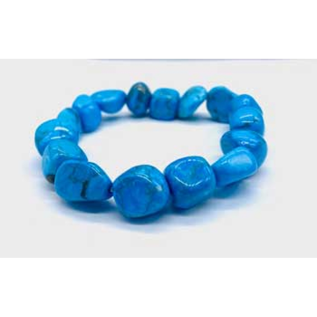 Turquoise Nugget Bracelet - Energy Enhancement