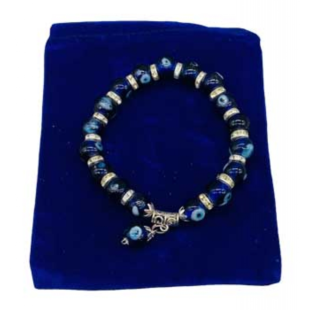 8mm Evil Eye Bracelet