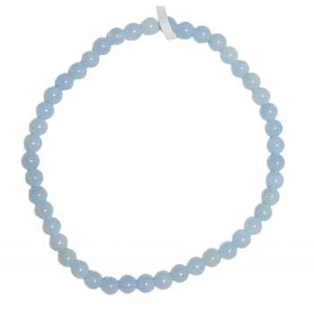 4mm Angelite Stretch Bracelet