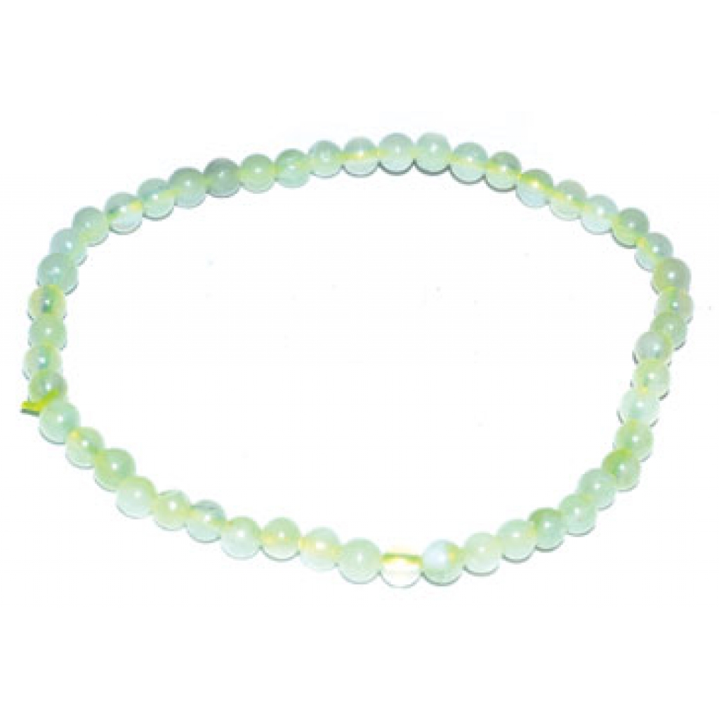 Empowering 4mm Jade Chinese Stretch Bracelet