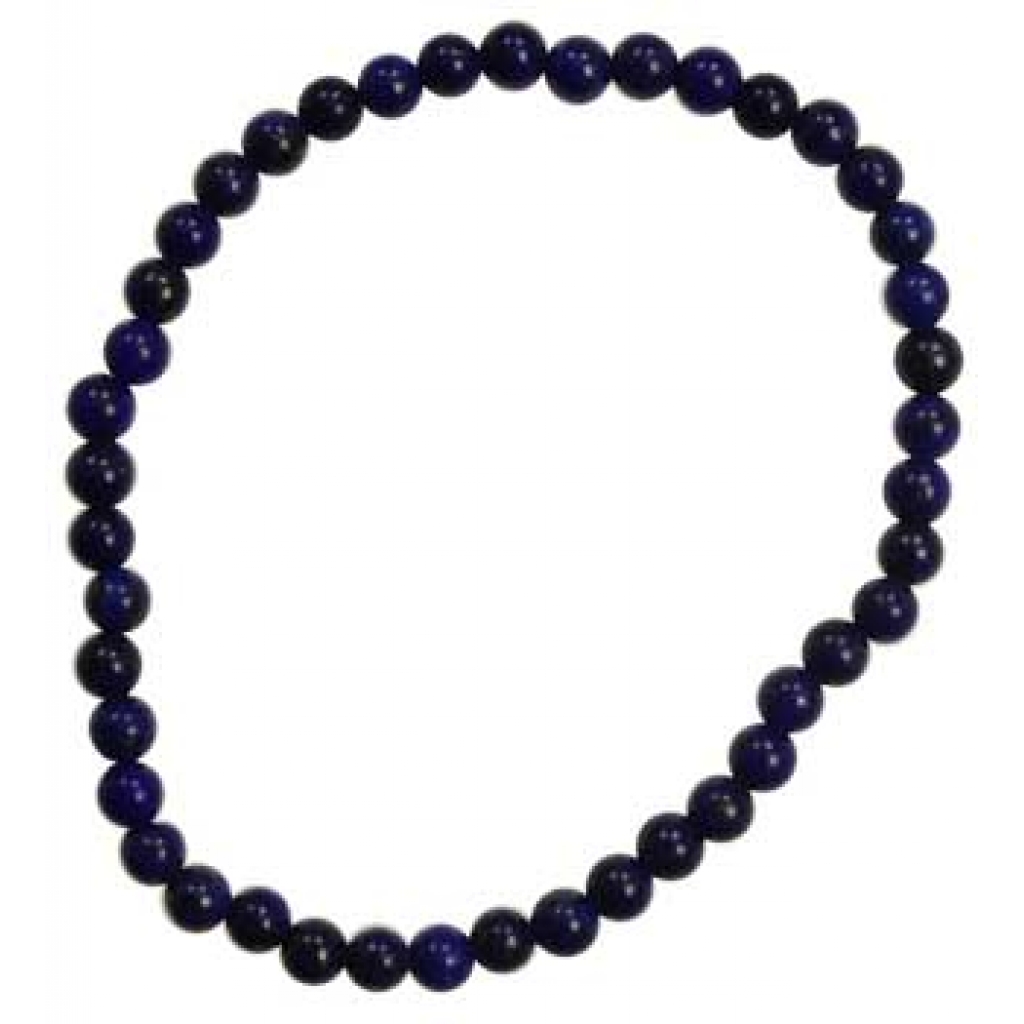 4mm Lapis Stretch Bracelet - Vibrant Energy