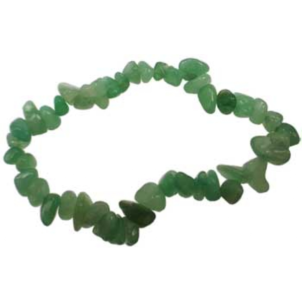 Aventurine Green Chip Bracelet - Versatile Accessory