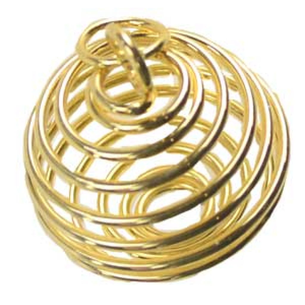 (Set of 24) Gold Plated Coil for Charms