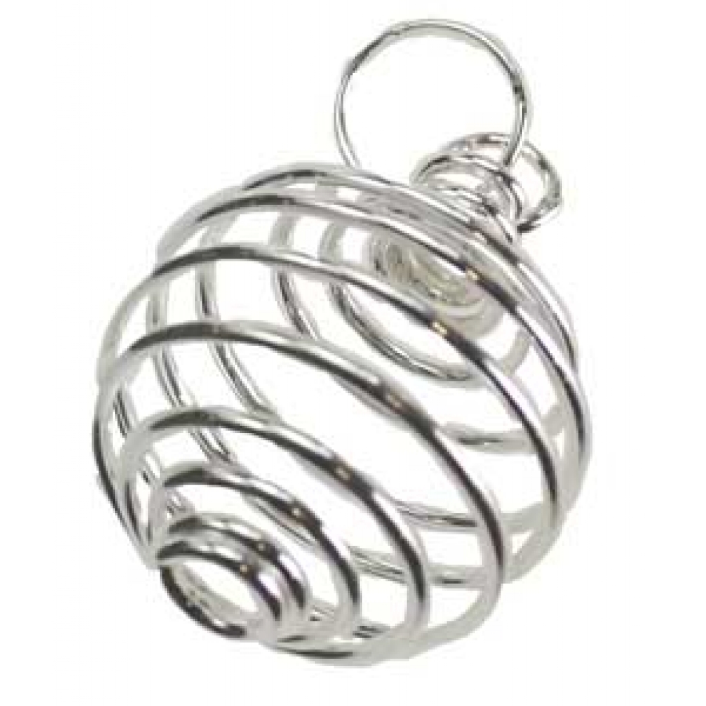 Set of 24 Silver-Plated Coils - 3/4