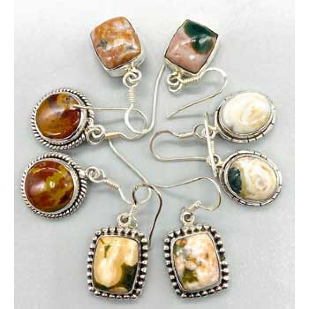 Ocean Jasper Various Earrings