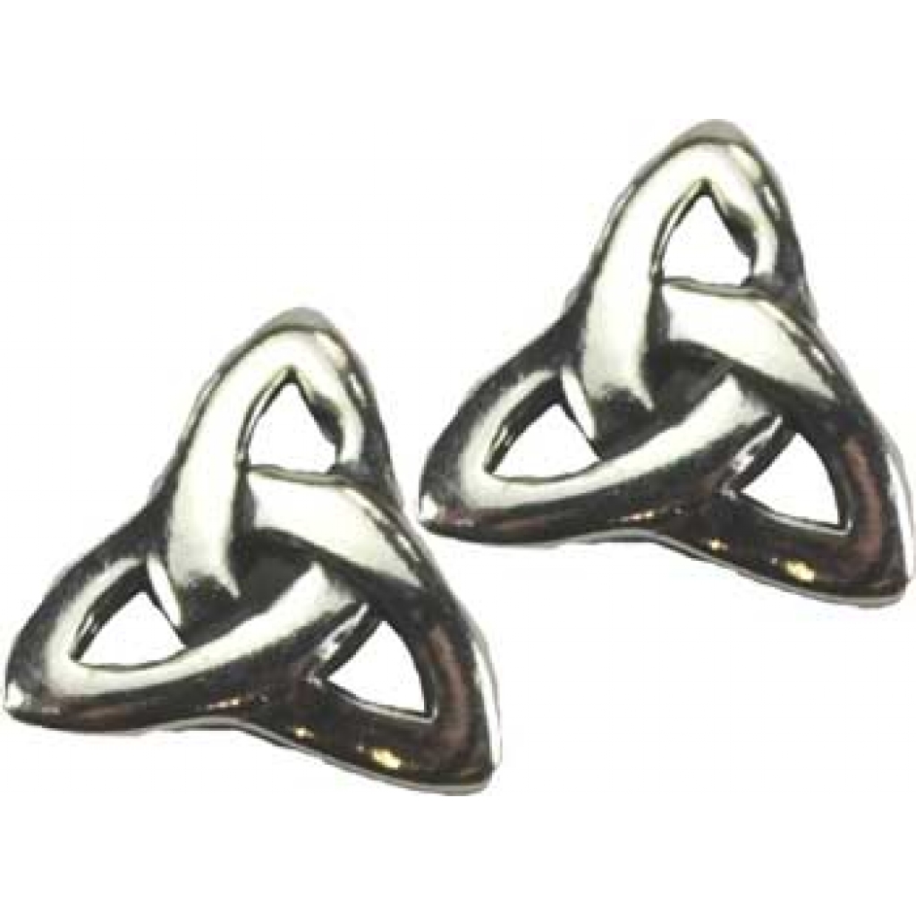 Triquetra Post Earrings