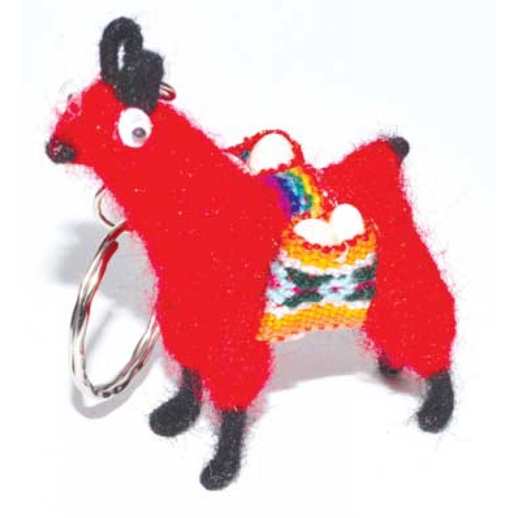 Love Llama Key Ring