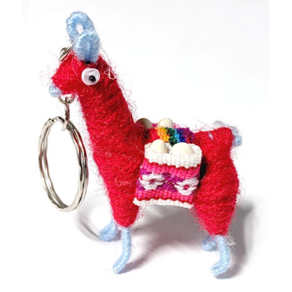 Love Llama Key Ring: A Charming Totem of Strength