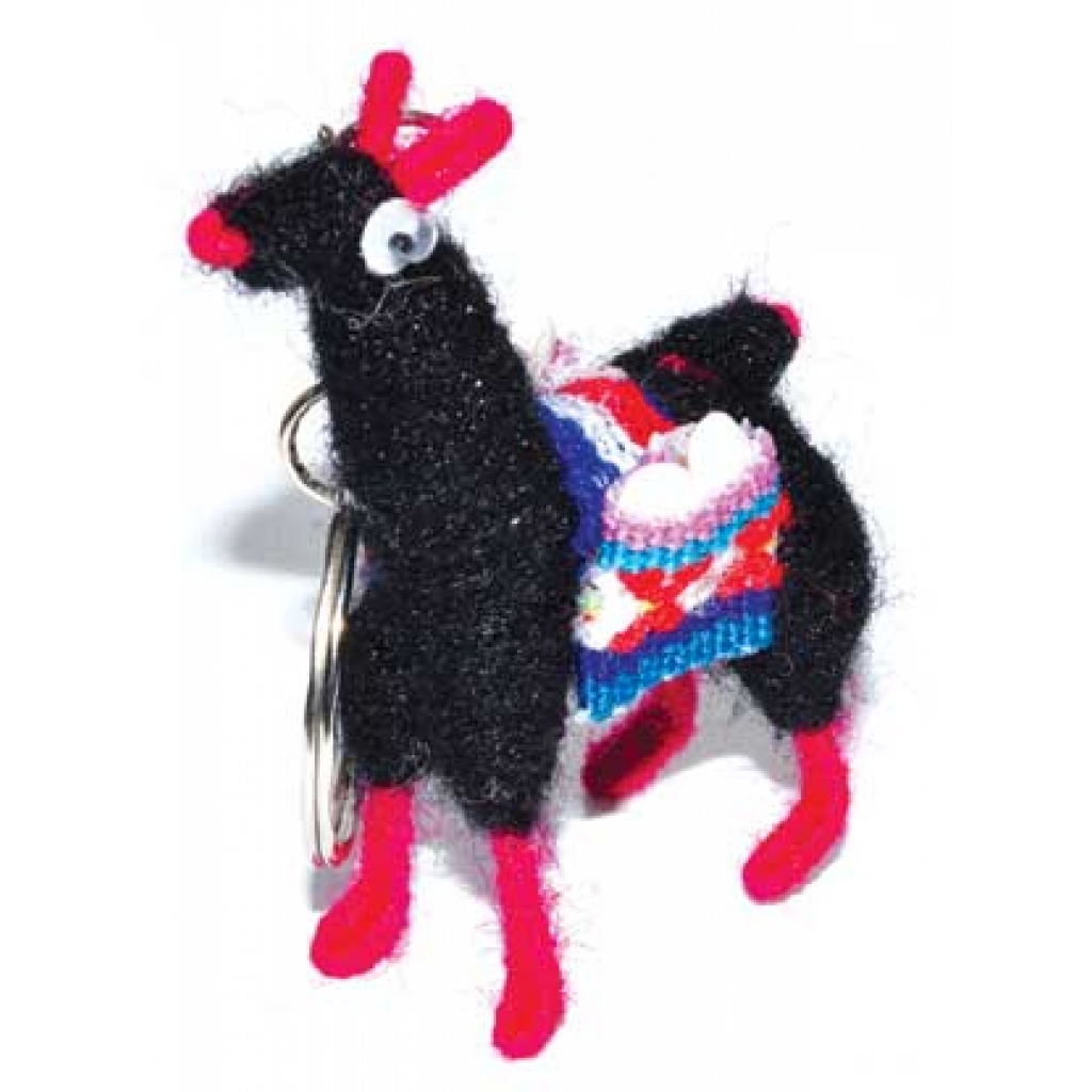 Protection Llama Key Ring - Handmade Charm