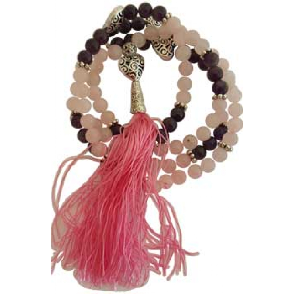 Rudraksha & Quartz Japmala - Holistic Energy Tool