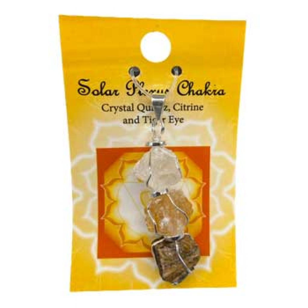 Solar Plexus Chakra Pendant: Aligning Energy with Natural Stones