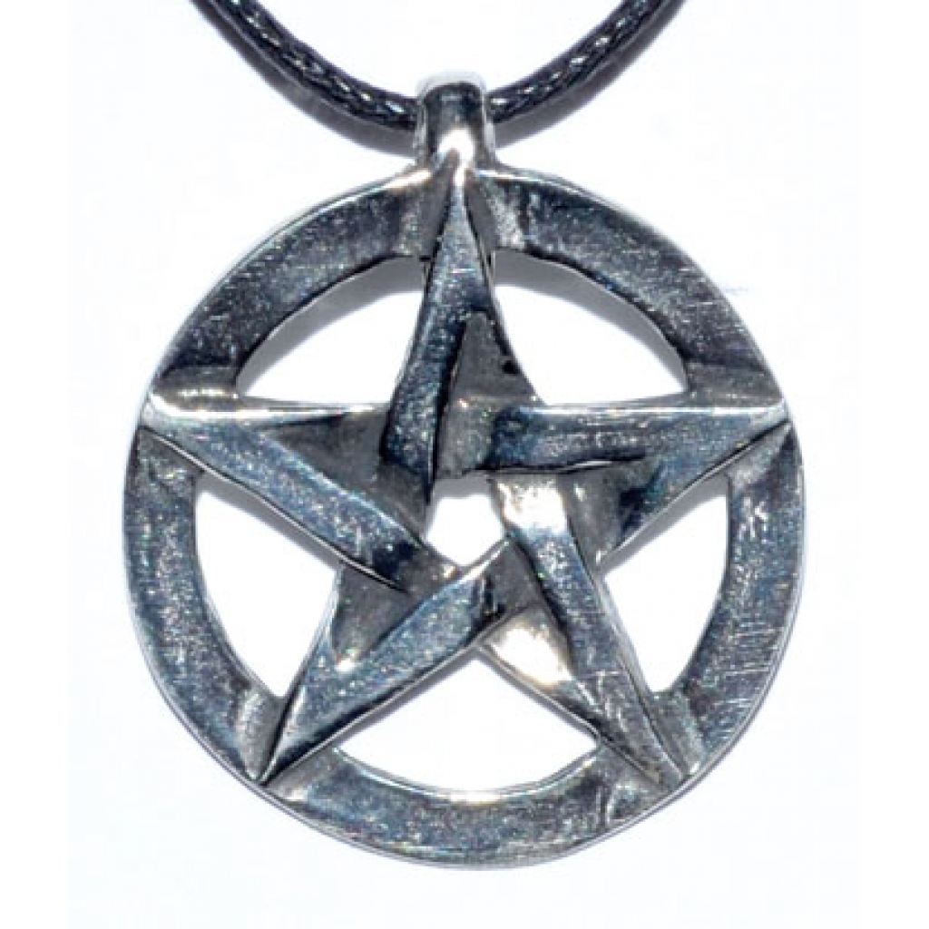 Pewter Pentagram Pendant