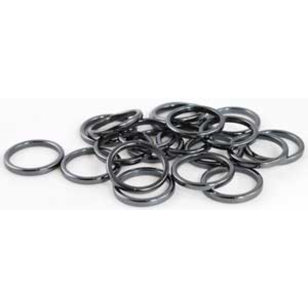 100 Hematite Rings for Balance and Protection