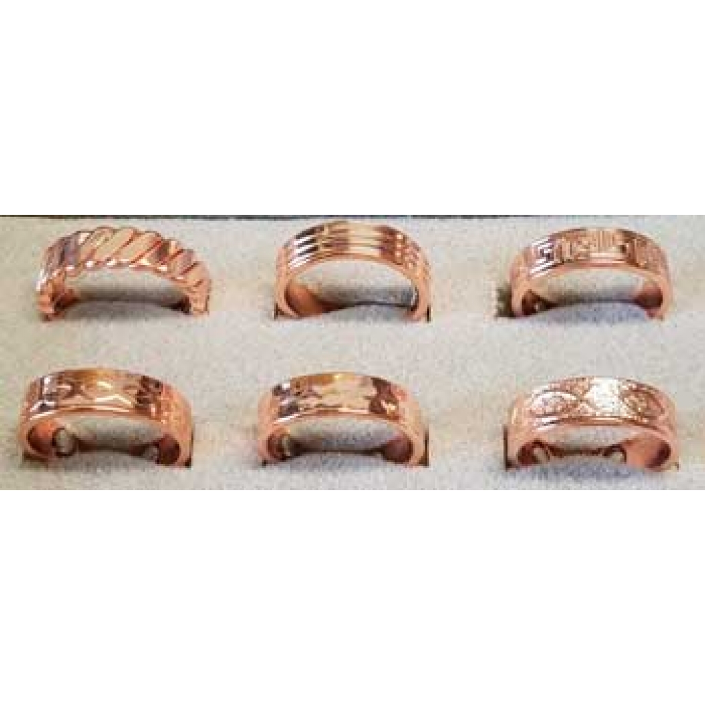 Copper Magnetic Adjustable Ring