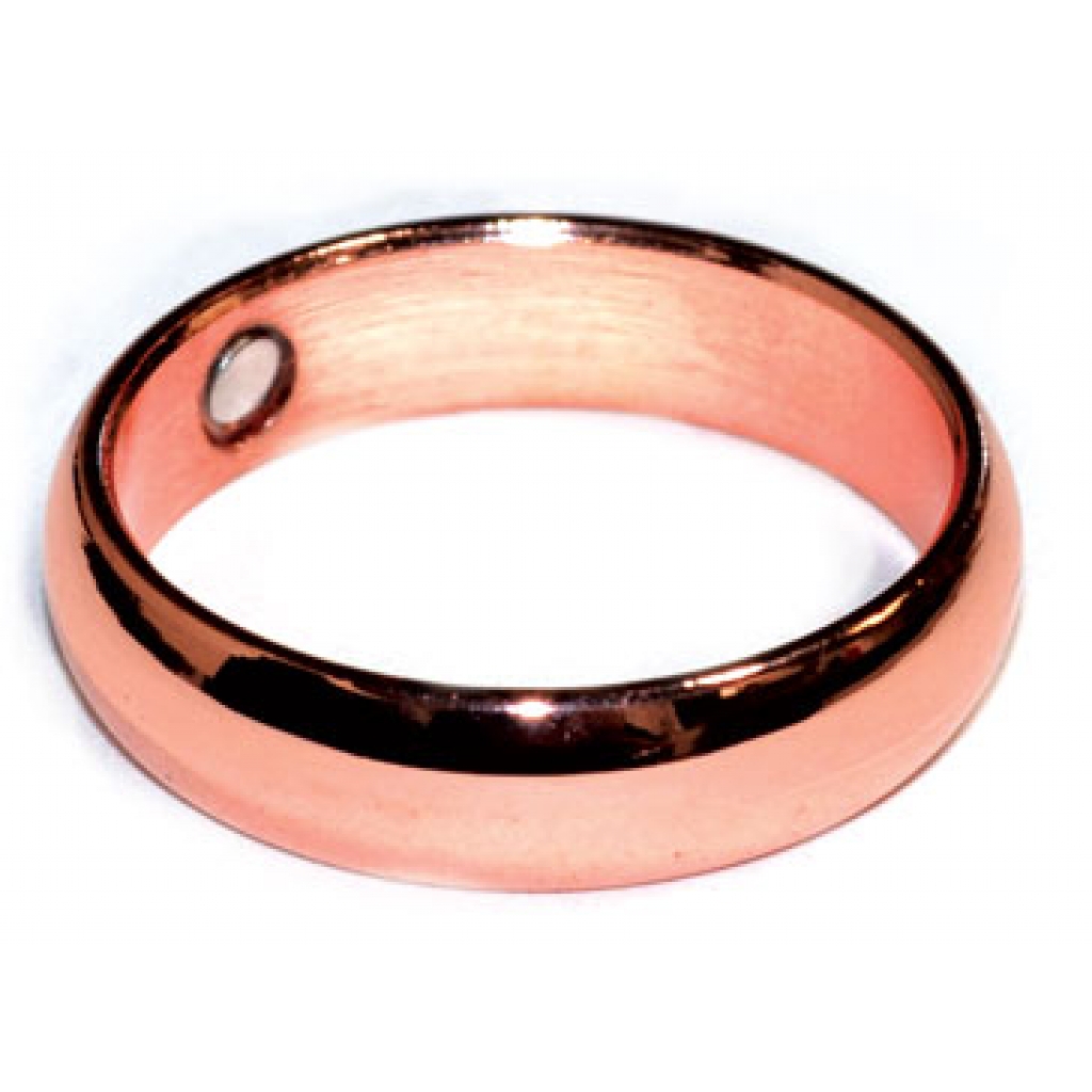 Health-Enhancing Copper Magnetic Ring - Size 9