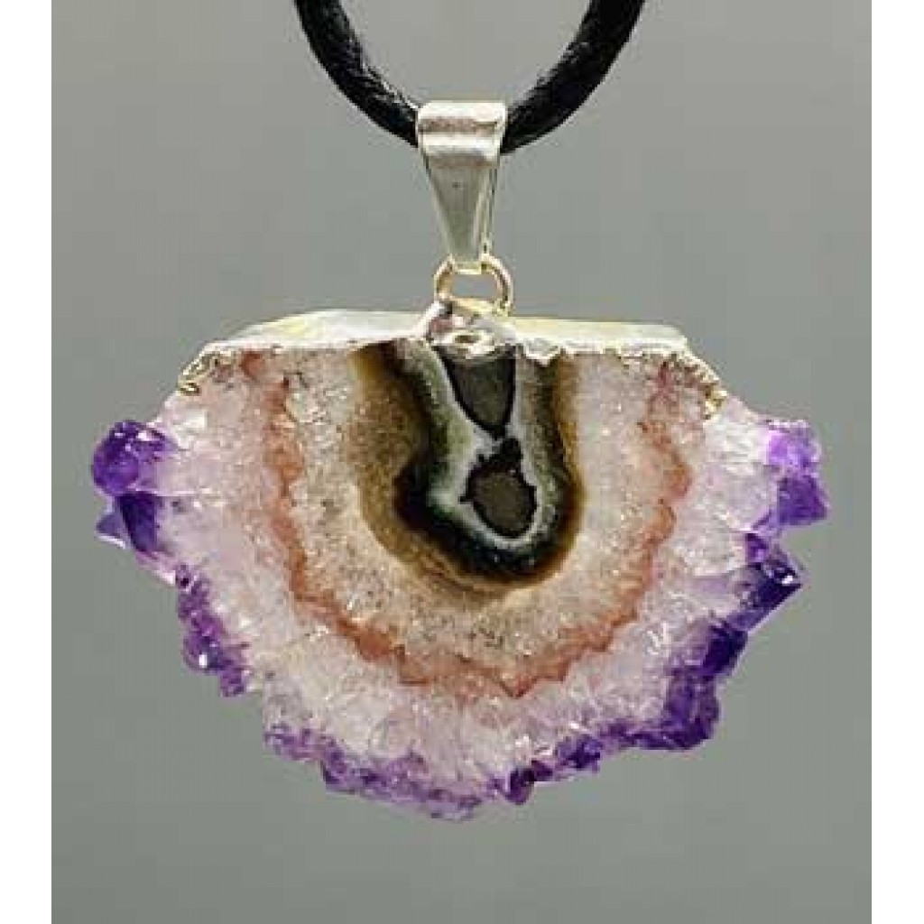 Stalactite Silver Plated Pendant