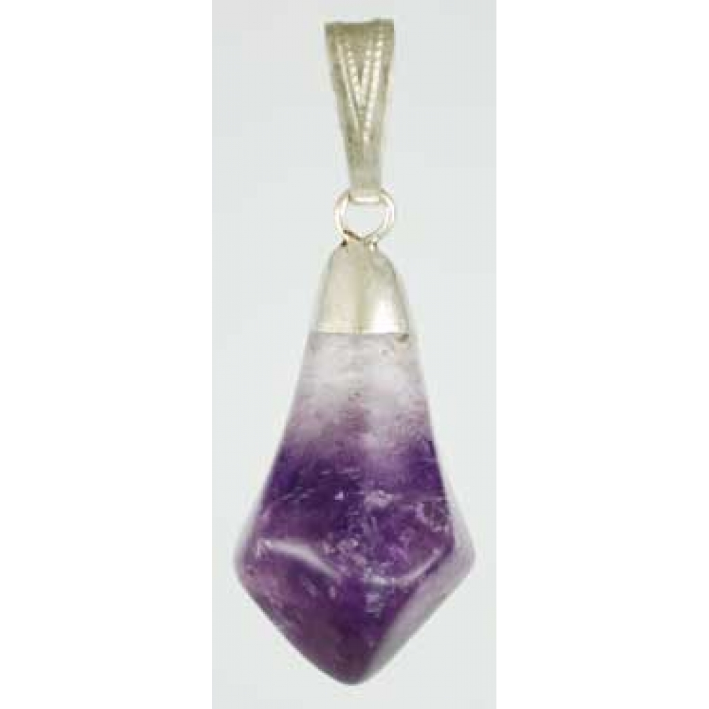 Amethyst Tumbled Pendant