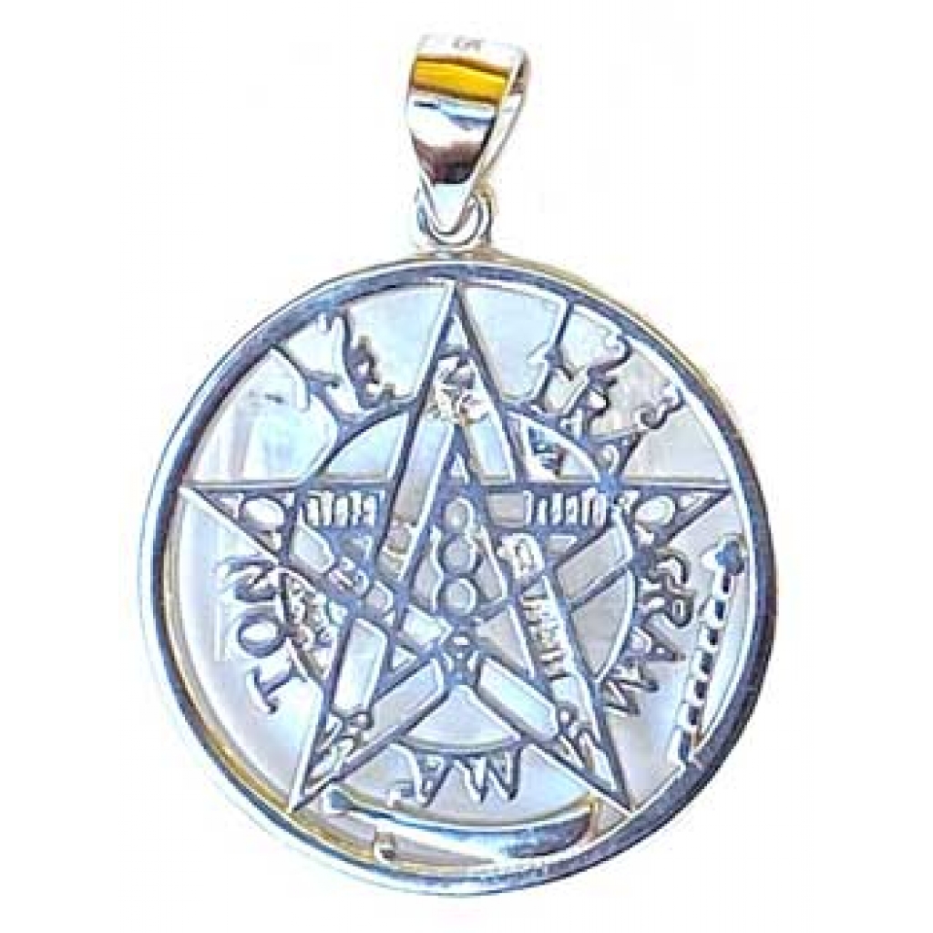 20mm Tetragrammaton Pendant: Spiritual Symbolism