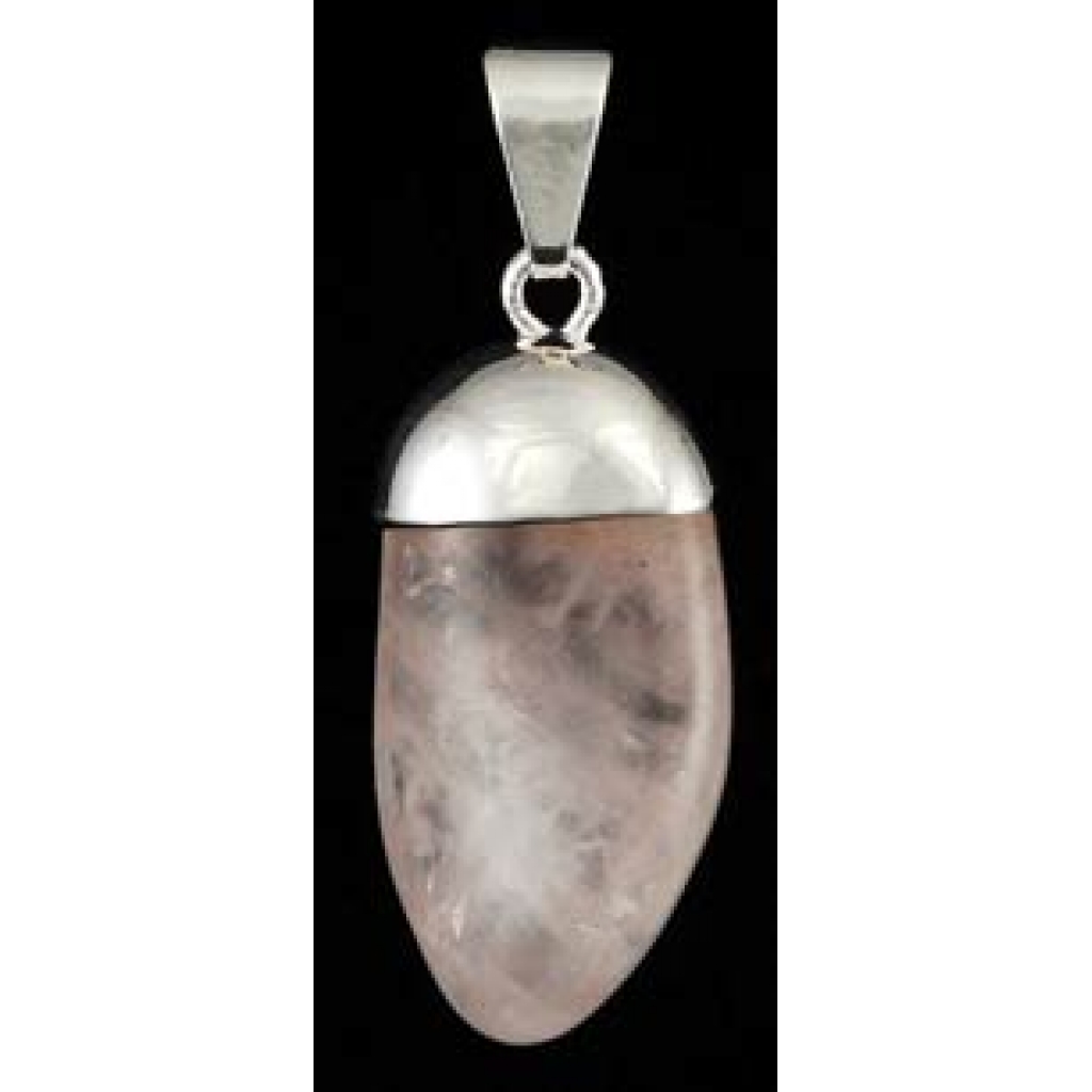 Rose Quartz Tumbled Pendant for Love Energy