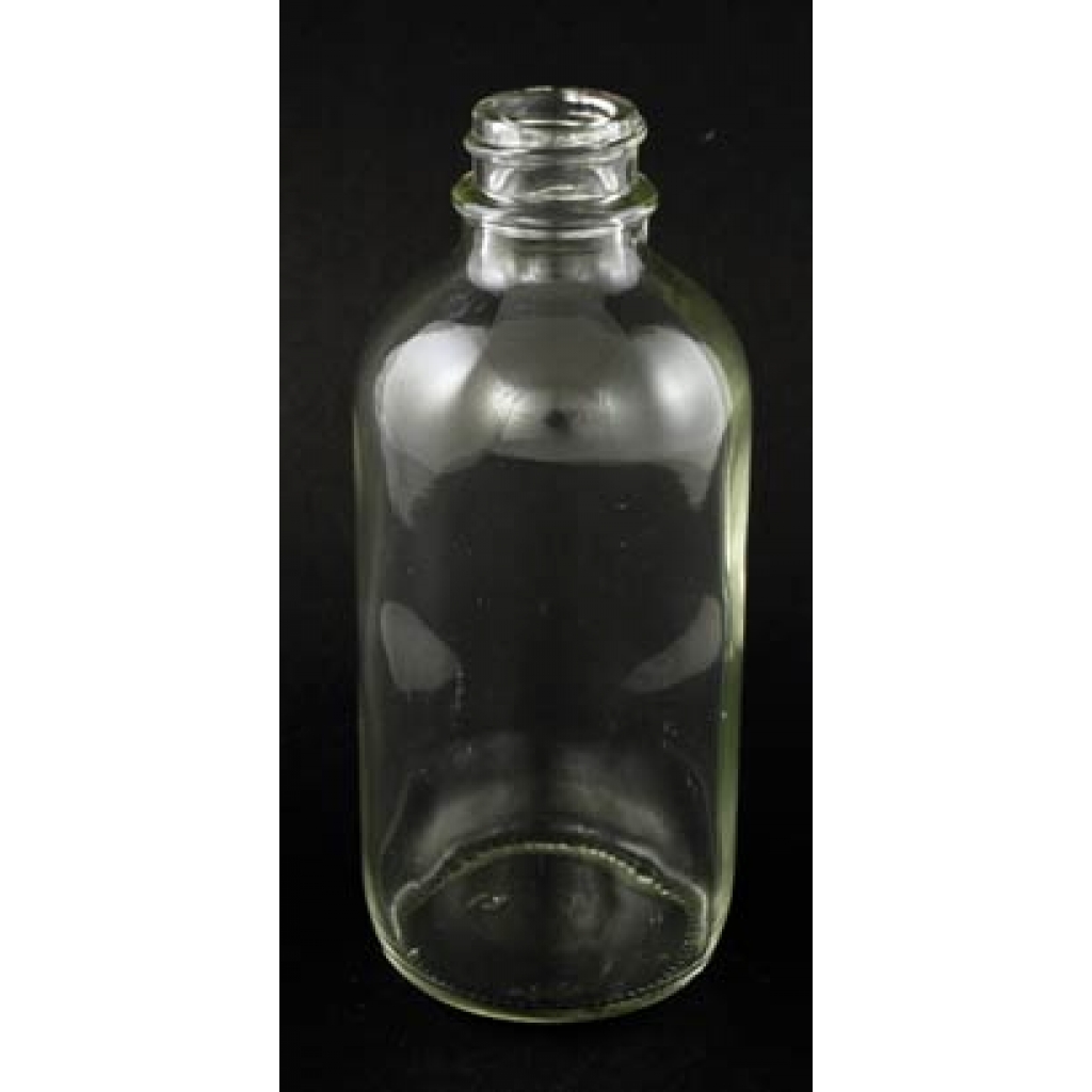 Clear 4oz Glass Bottle & Cap: Essential Storage for Potions