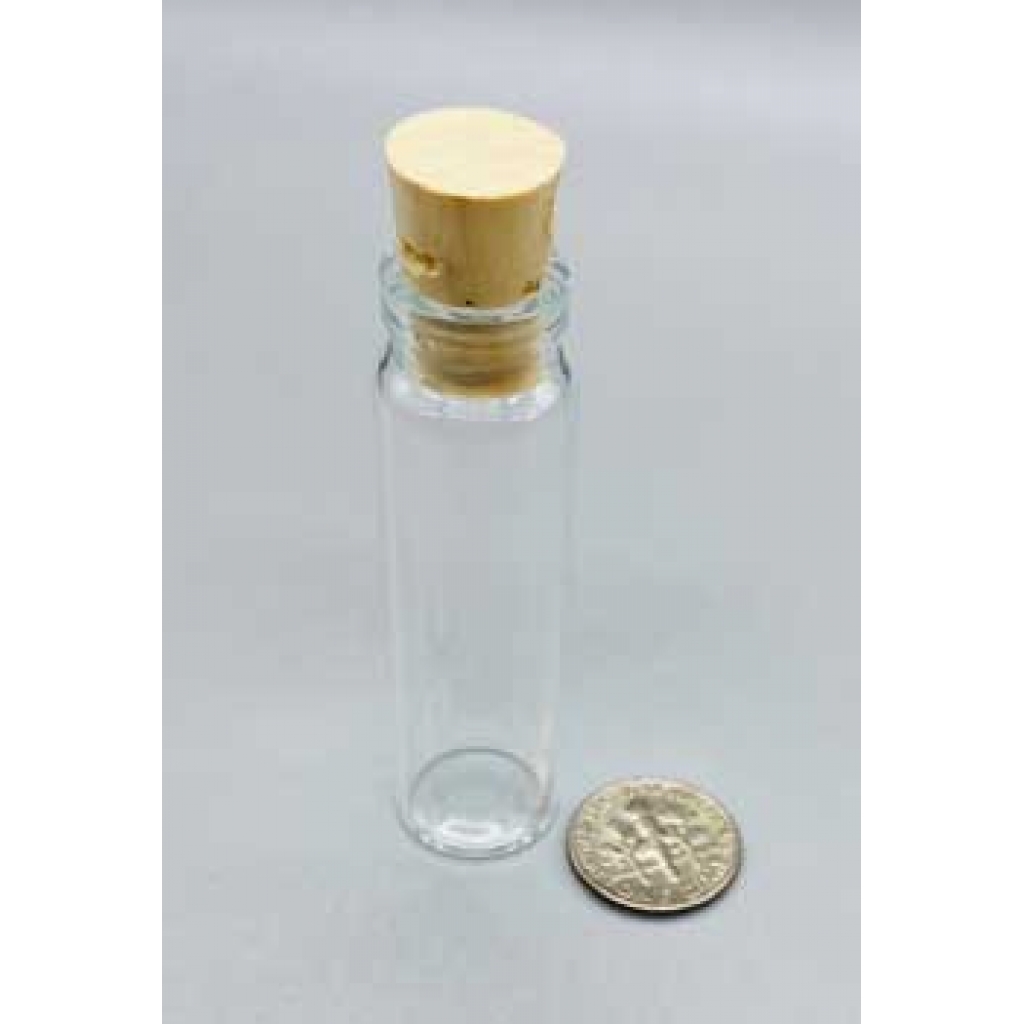 2dr Glass Vial with Cork Closure