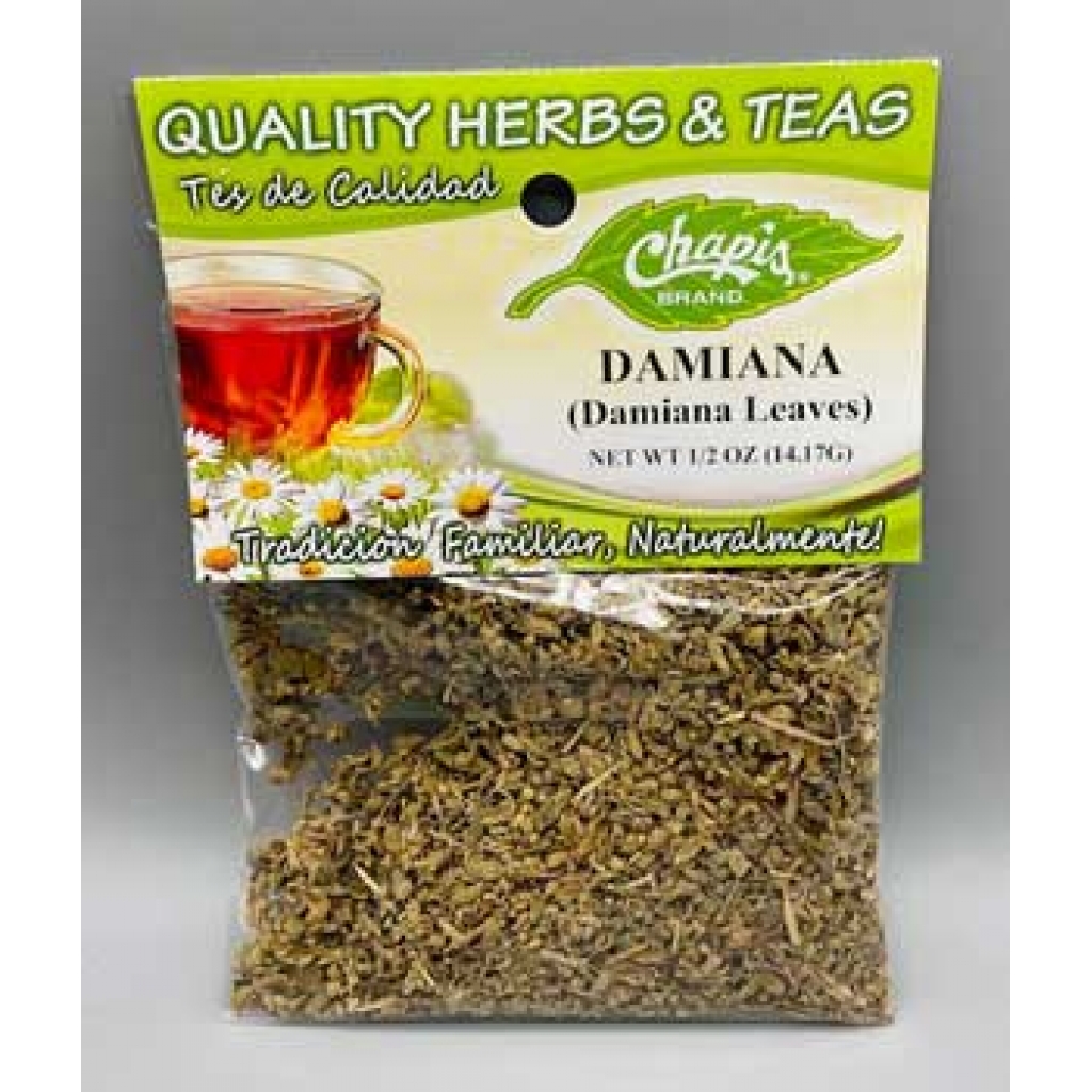 1/2oz Damiana Chapis Tea - Traditional Herbal Remedy