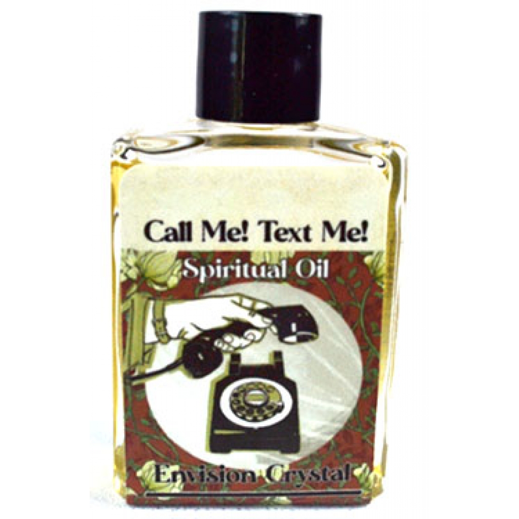 Call Me! Text Me! Spiritual Oil for Communication