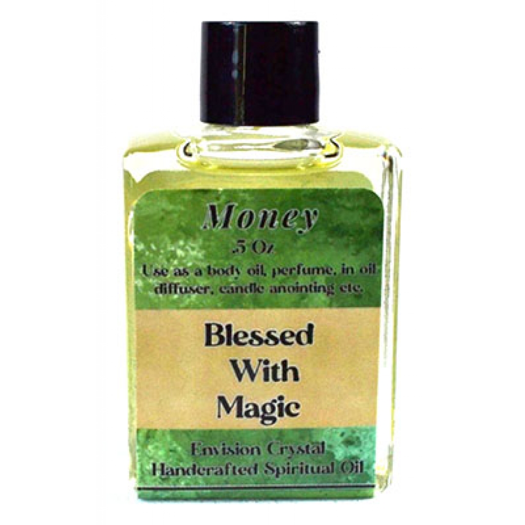 Money Spiritual Oil - 4 Dram for Manifesting Prosperity