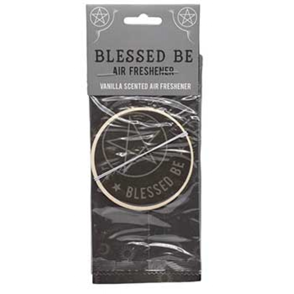 Set of 6 Blessed Be Air Fresheners - Vanilla Scented Delight