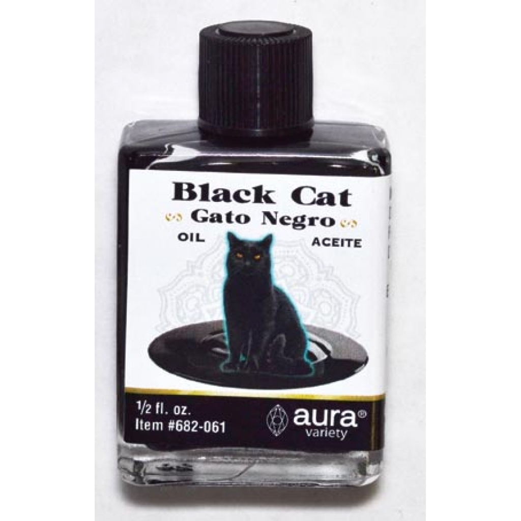 4 Dram Gato Negro (Black Cat) Oil - Fortune and Prosperity