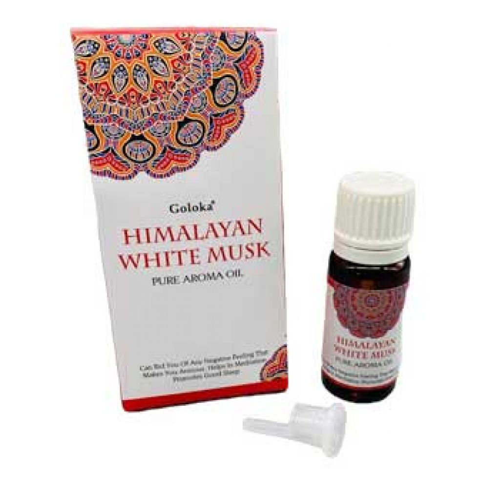 10ml Himalayan White Musk Goloka Aroma Oil