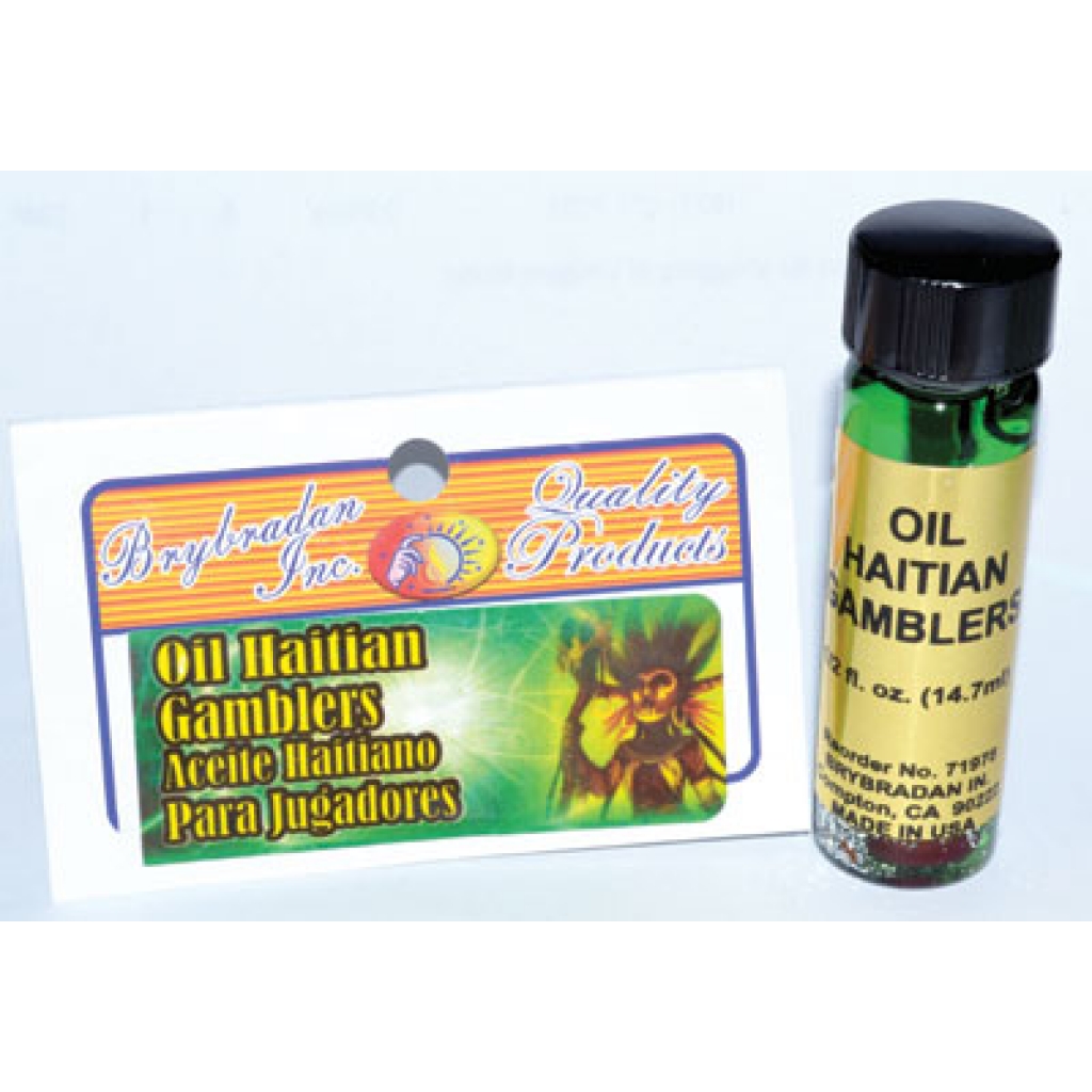 Haitian Gambler Oil with Root - Your Companion for Success