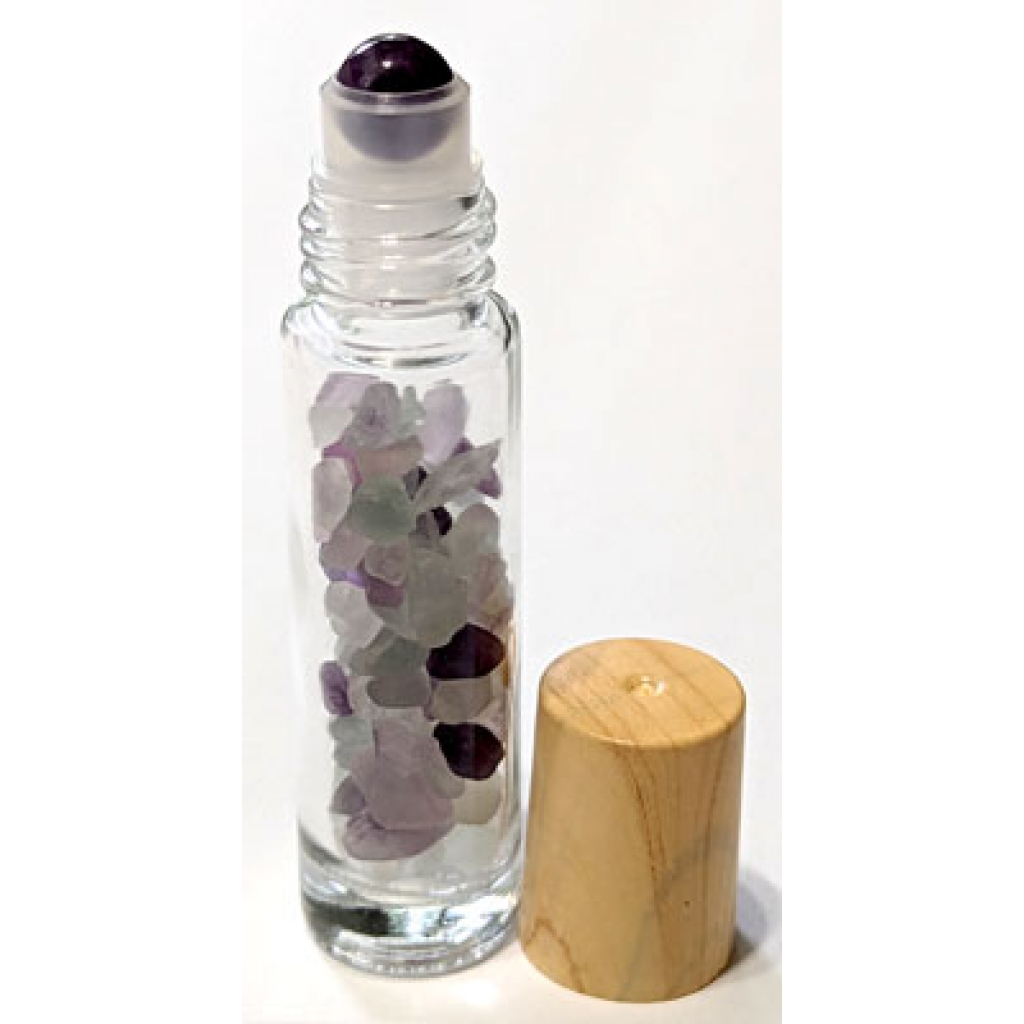 10ml Fluorite Crystal Roller Bottle