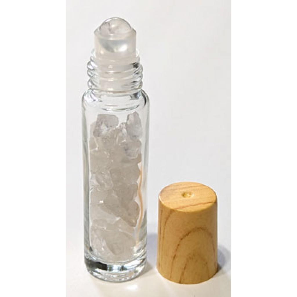 Quartz in Crystal Roller Bottle - 10ml