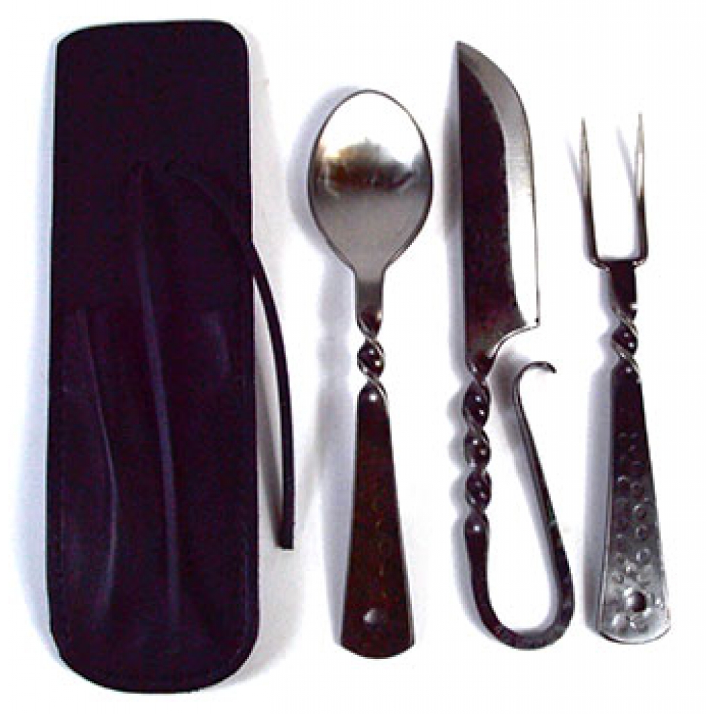 3-Piece Medieval Utensils Set - A Unique Dining Experience