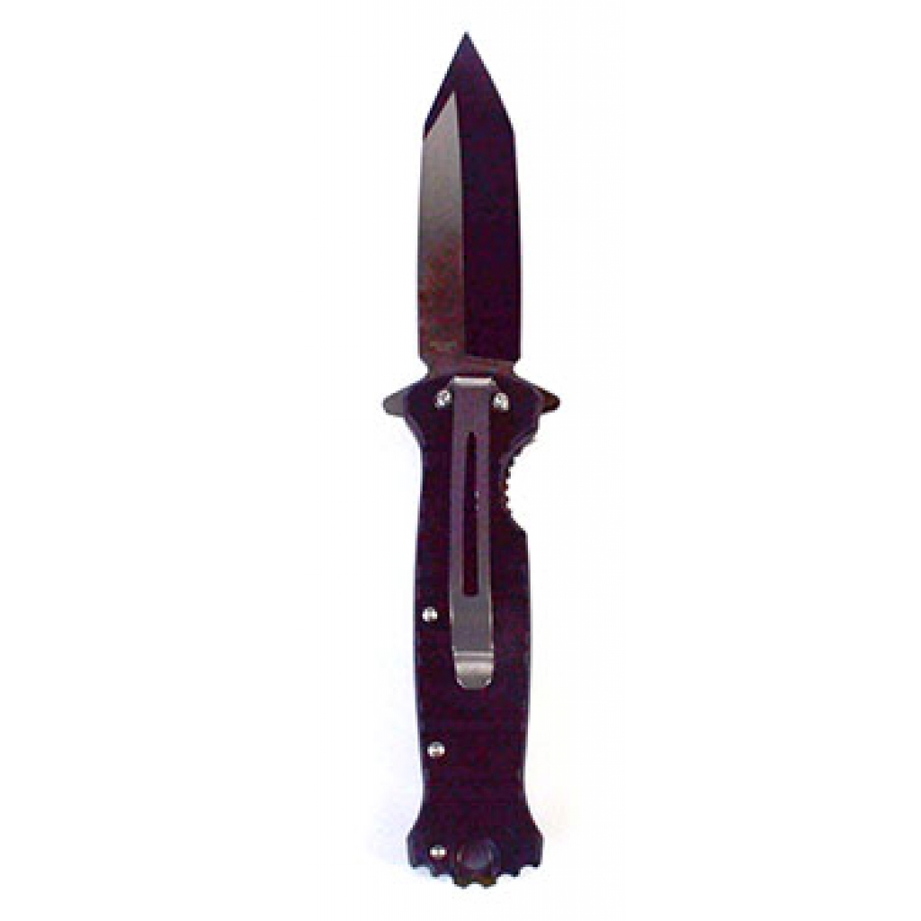 Black Metal Folding Athame for Ritual Use