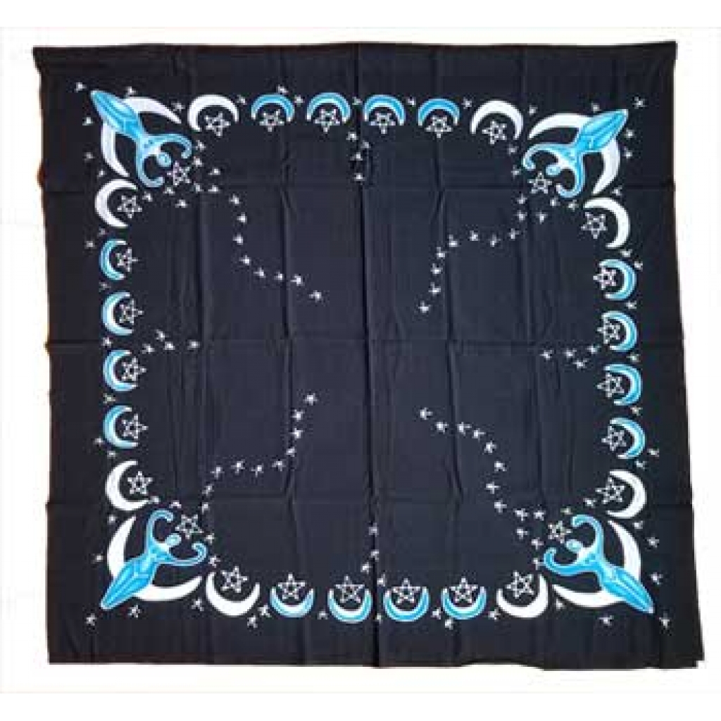 Moon Goddess Altar Cloth and Scarf - 36