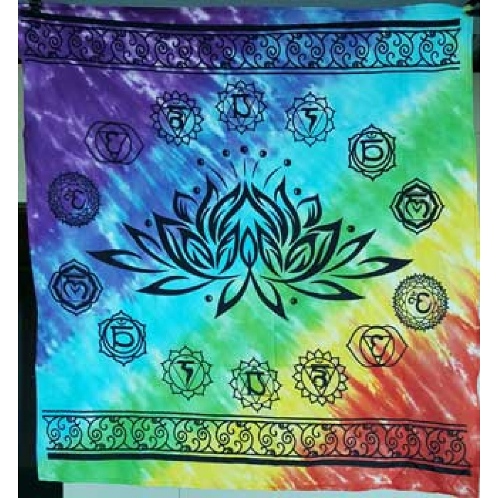 Chakra Lotus Altar Cloth - 36