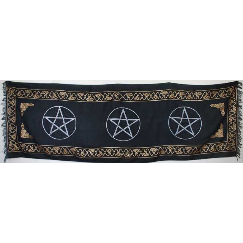 Three Pentagram Altar Cloth - 21