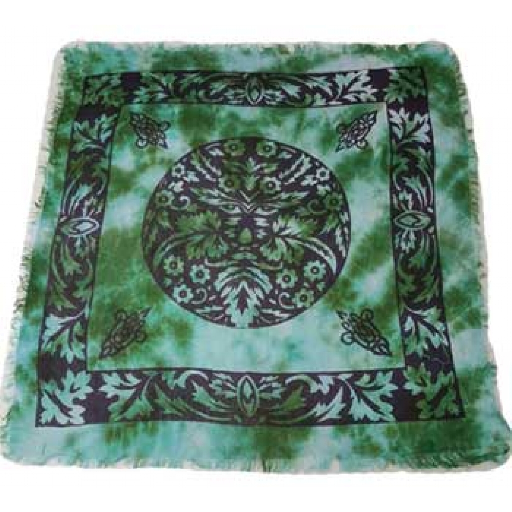 Celtic Green Man Altar Cloth - 18