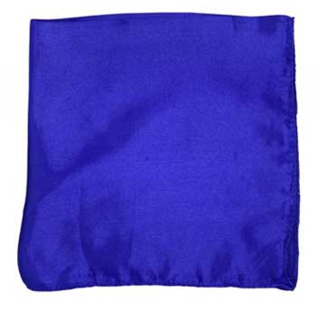 Solid Blue Satin Altar Cloth - 21x21