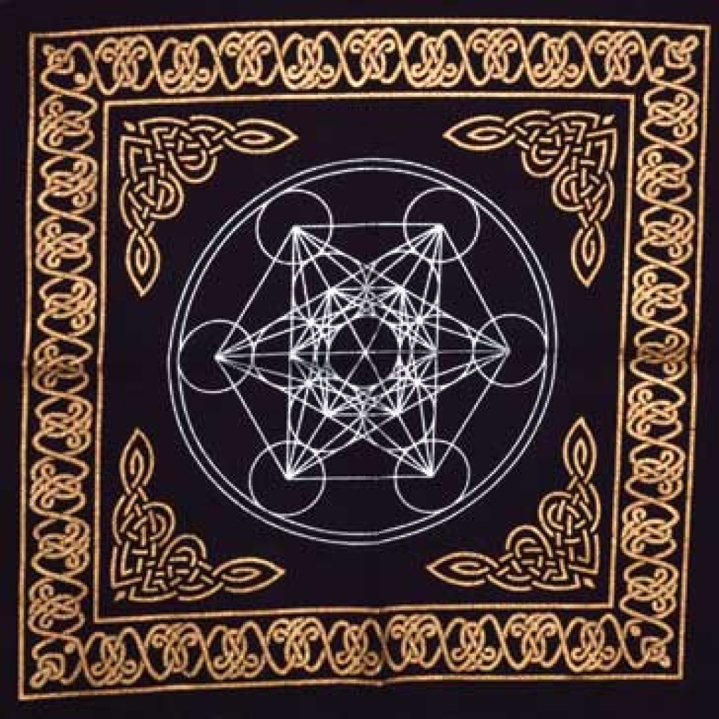 Metatron's Cube Altar Cloth - 18