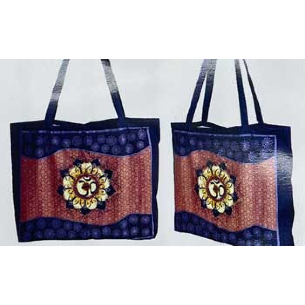 Om Lotus Tote Bag (15.7