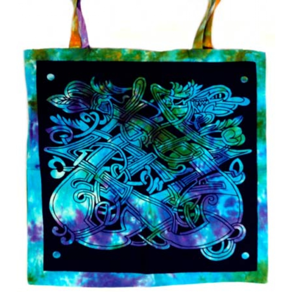 Celtic Dragon Tote Bag