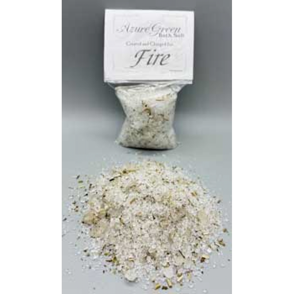 5 oz Fire Bath Salts for Ritual Soaking