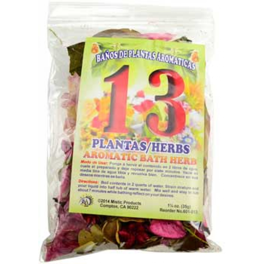 1 1/4oz 13 Herbs Aromatic Bath Herb