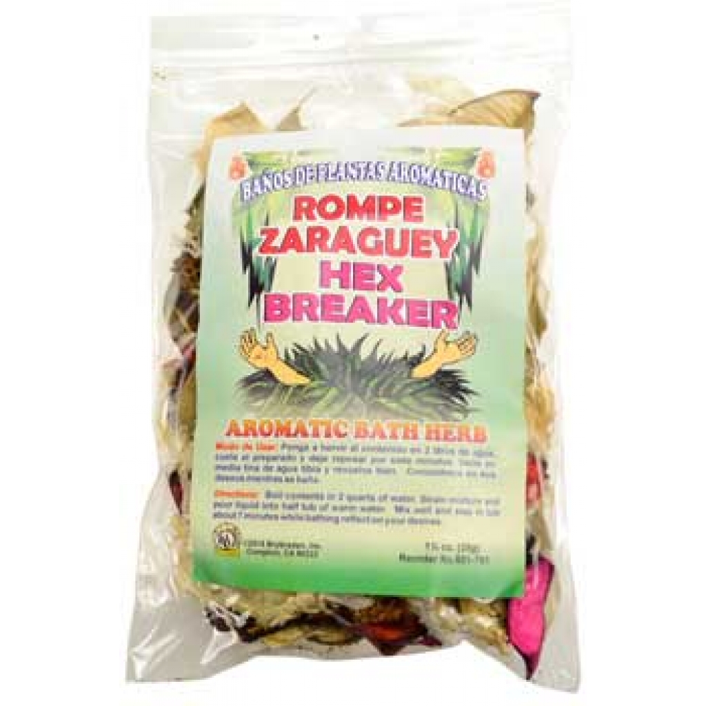 Hex Breaker (Rompe Zaraguey) Aromatic Bath Herb (1 1/4oz)