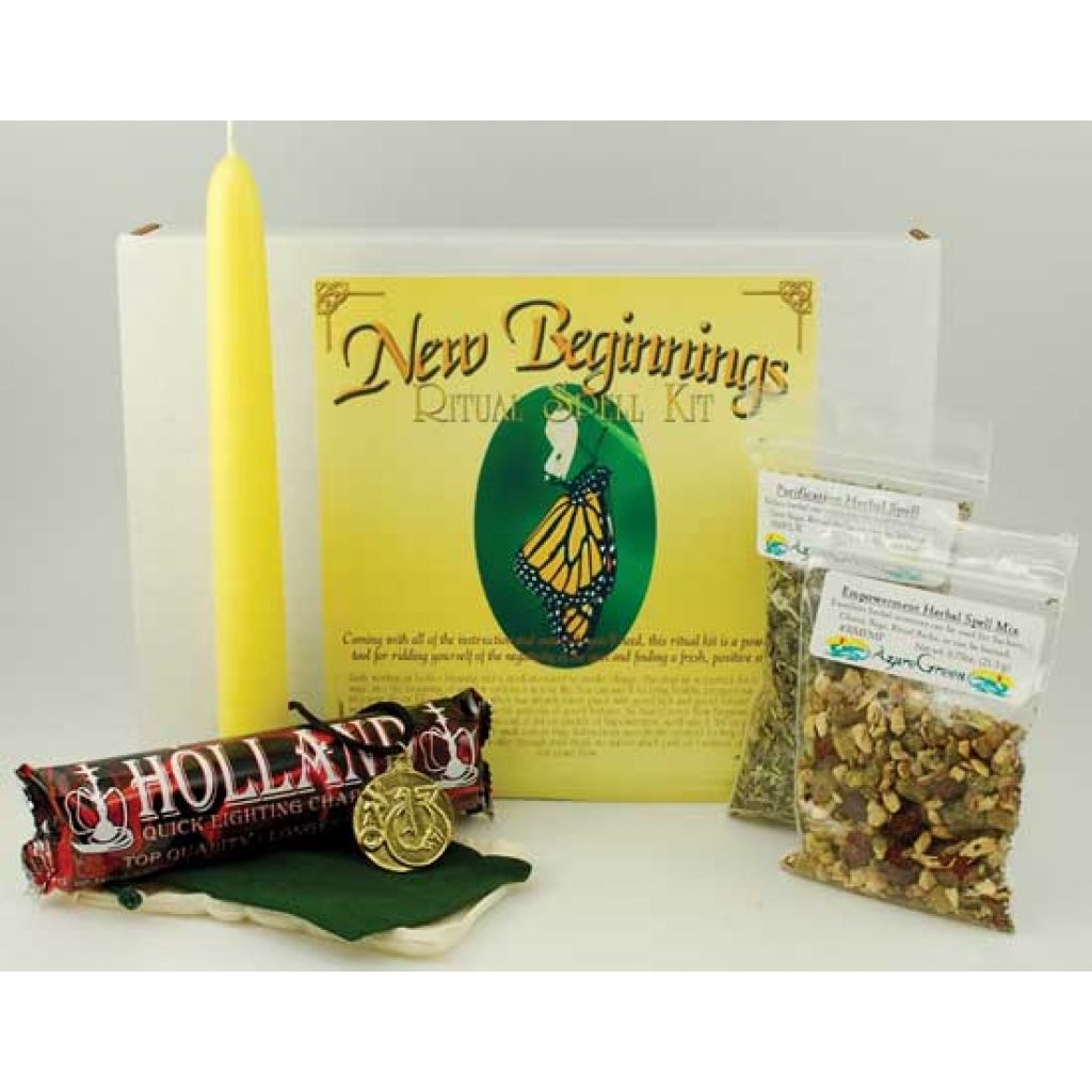 New Beginnings Boxed Ritual Kit for Fresh Starts